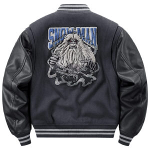 Hooded Military Baseball Jacket – view 2