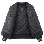 Hooded Military Baseball Jacket – view 3