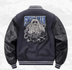 Hooded Military Baseball Jacket – view 9
