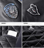 Hooded Military Baseball Jacket – view 19