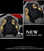 High-Density Embroidered Bomber Jacket – view 12