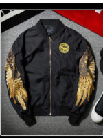 High-Density Embroidered Bomber Jacket – view 11