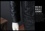 Woven-Texture Faux Leather Jacket – view 15