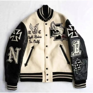 Y2K Skull Embroidered Jacket – view 2