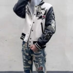Y2K Skull Embroidered Jacket – view 9