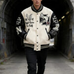 Y2K Skull Embroidered Jacket – view 12