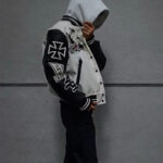 Y2K Skull Embroidered Jacket – view 10