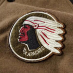 Brown Patchwork Varsity Jacket – view 5
