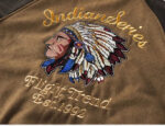 Brown Patchwork Varsity Jacket – view 14