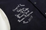 Towel-Embroidered Baseball Jersey Jacket – view 13