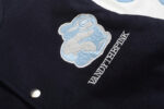 Towel-Embroidered Baseball Jersey Jacket – view 14
