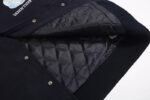 Towel-Embroidered Baseball Jersey Jacket – view 16