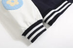 Towel-Embroidered Baseball Jersey Jacket – view 18