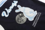 Towel-Embroidered Baseball Jersey Jacket – view 20