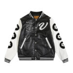 Towel-Embroidered Baseball Jersey Jacket – view 22
