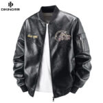 Tassel Embroidered Moto Jacket – view 3