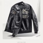 Tassel Embroidered Moto Jacket – view 6