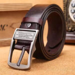 Classic Leather Pin-Buckle Belt – view 5