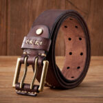 Double-Prong Leather Tactical Belt – view 4