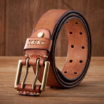 Double-Prong Leather Tactical Belt – view 6