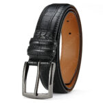 Croc-Embossed Pin-Buckle Belt – view 7
