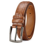 Croc-Embossed Pin-Buckle Belt – view 11