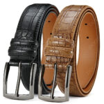 Croc-Embossed Pin-Buckle Belt – view 12
