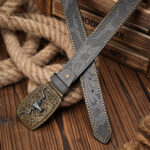 Longhorn Buckle Western Belt – view 4