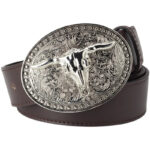 Bull Head Statement Buckle Belt – view 7