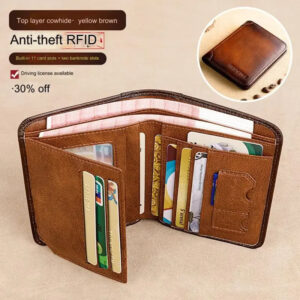 Vault RFID Leather Bifold Wallet – view 2